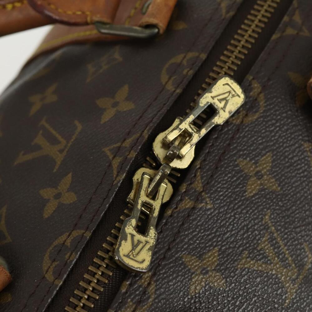 LOUIS VUITTON Monogram Keepall 55 Boston Bag M41424 LV Auth 161540 - Picture 10 of 16